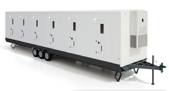 12-Station Sleeper & Bunk Trailer – Mobile Crew Housing